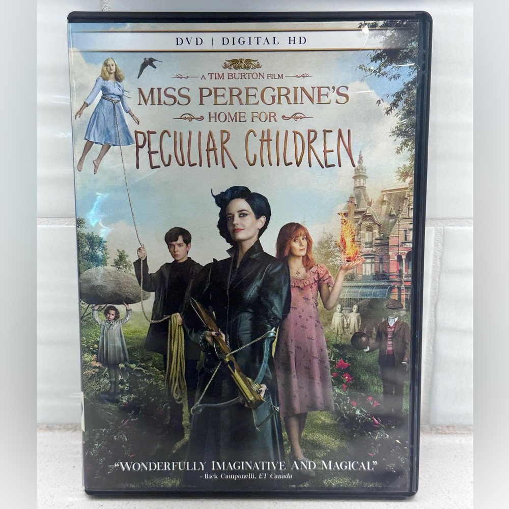Miss Peregrine's Home for Peculiar Children (DVD, 2016) - Eva Green - Tested